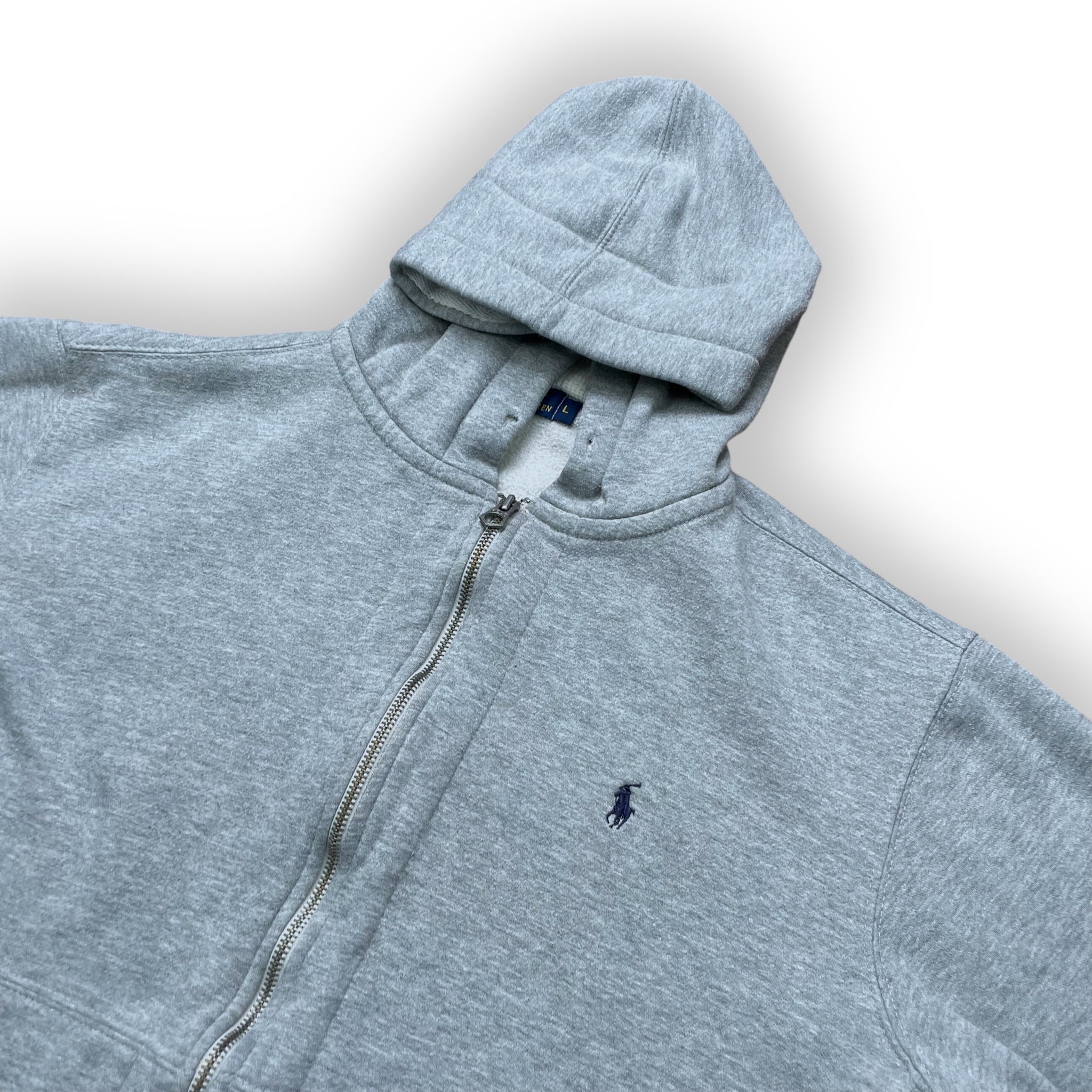 POLO RALPH LAUREN ZIP HOODIE (L)