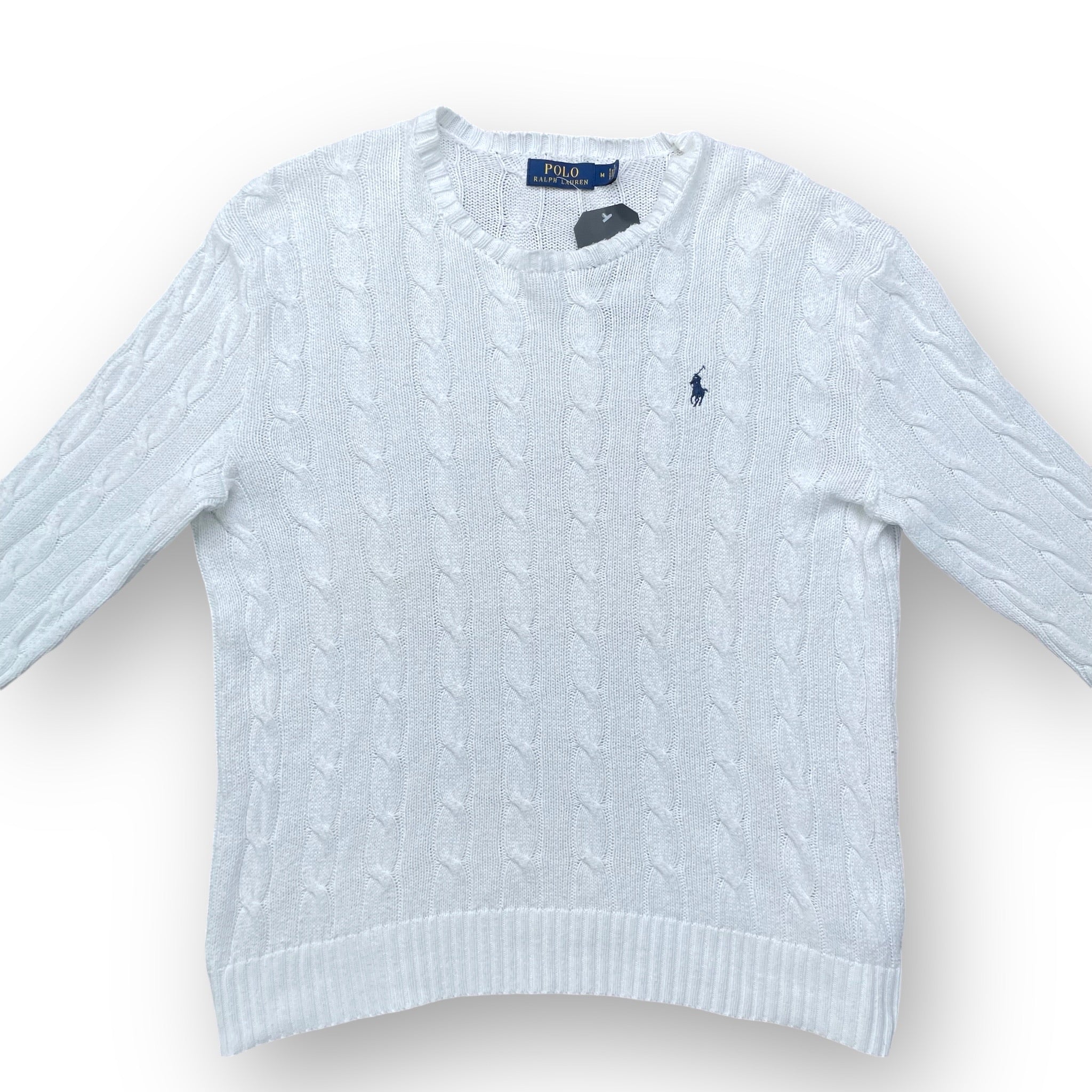 POLO RALPH LAUREN STRICKSWEATER (M)