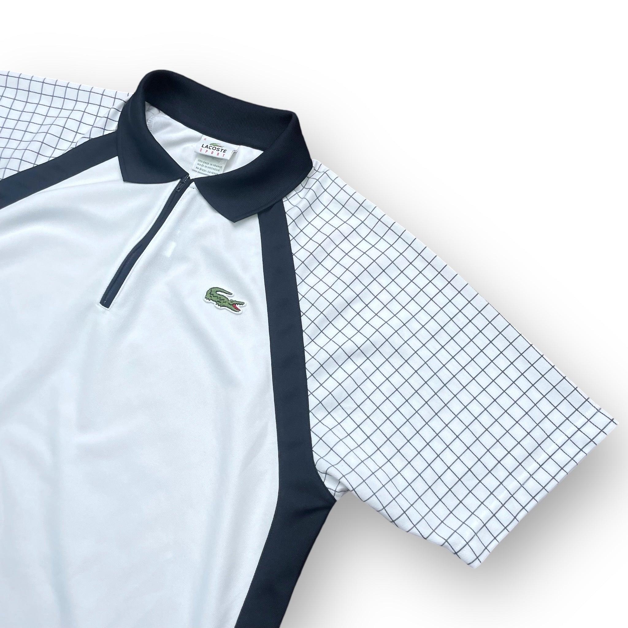 LACOSTE ZIP POLO (L)